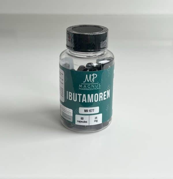 IBUTAMOREN (MK-677) 60 Capsules 25mg Magnus